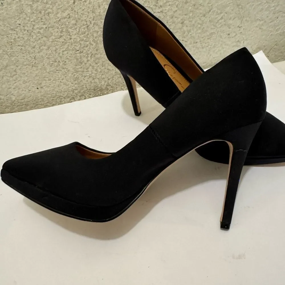 Jessica Simpson Black Heels